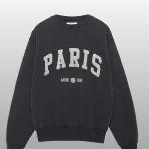 Ramona Sweatshirt Paris - Washed Black